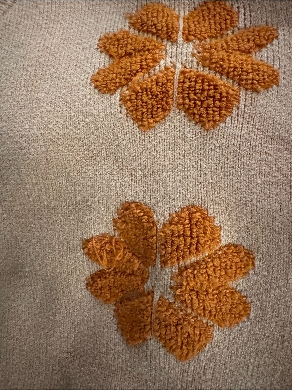 Simply Southern rust Floral cropped Crewneck Sweater - Picture 8 of 8